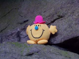 Mr M on rock face