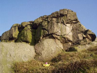 Mr M on rock face