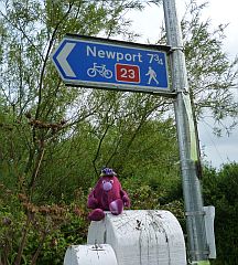 Newport Trail Sign