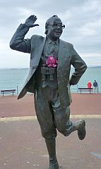 With Eric Morecambe