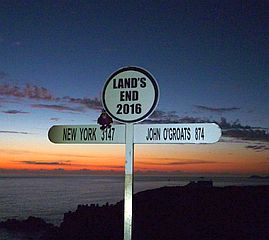 Land's End Signpost