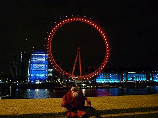 Wheel lit in red