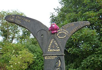 Sustrans Millenium Marker