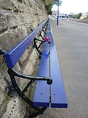 Blue Bench